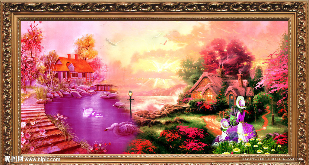 最新款 油画风景