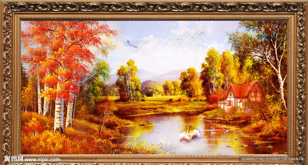 最新款 油画风景