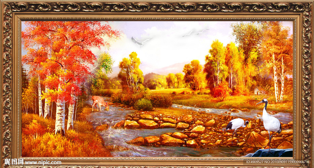 最新款 油画风景