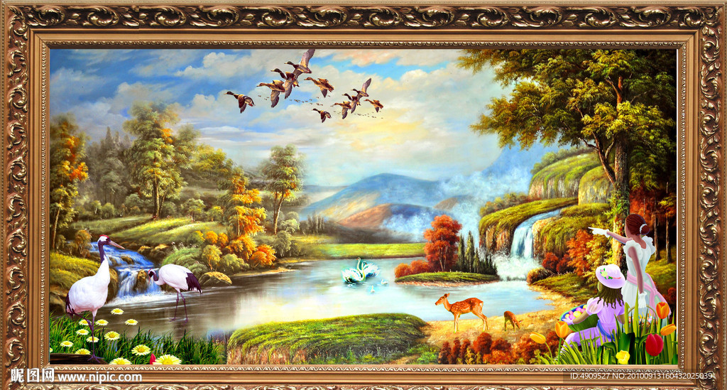 最新款 油画风景