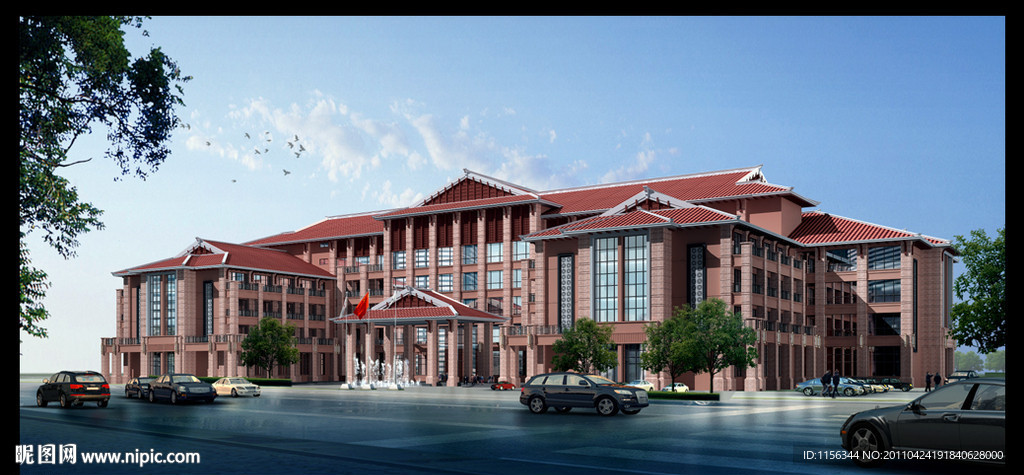 酒店模型 建筑效果图