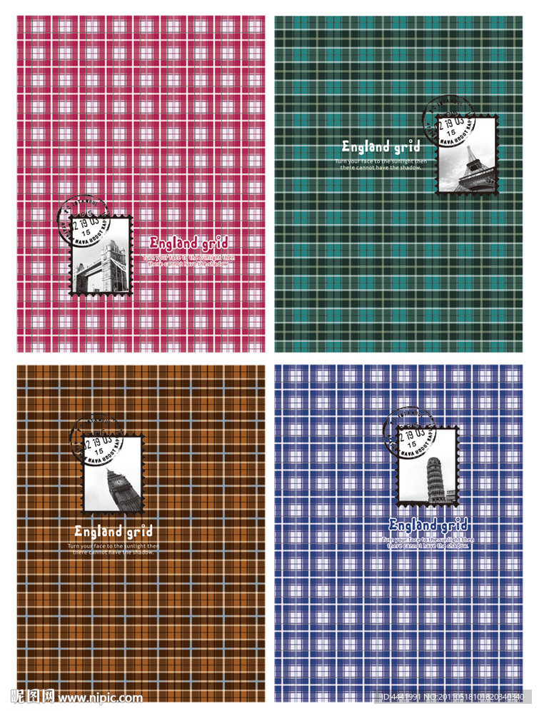 本本设计 建筑格子 画册 封面