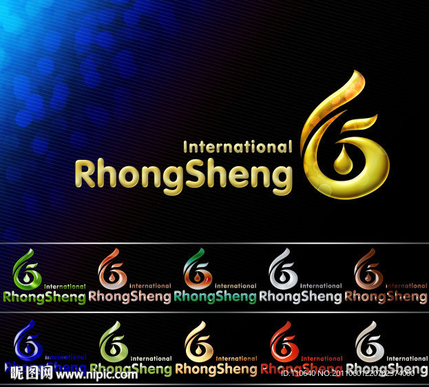 金属凤凰 凤凰logo 吉祥标志