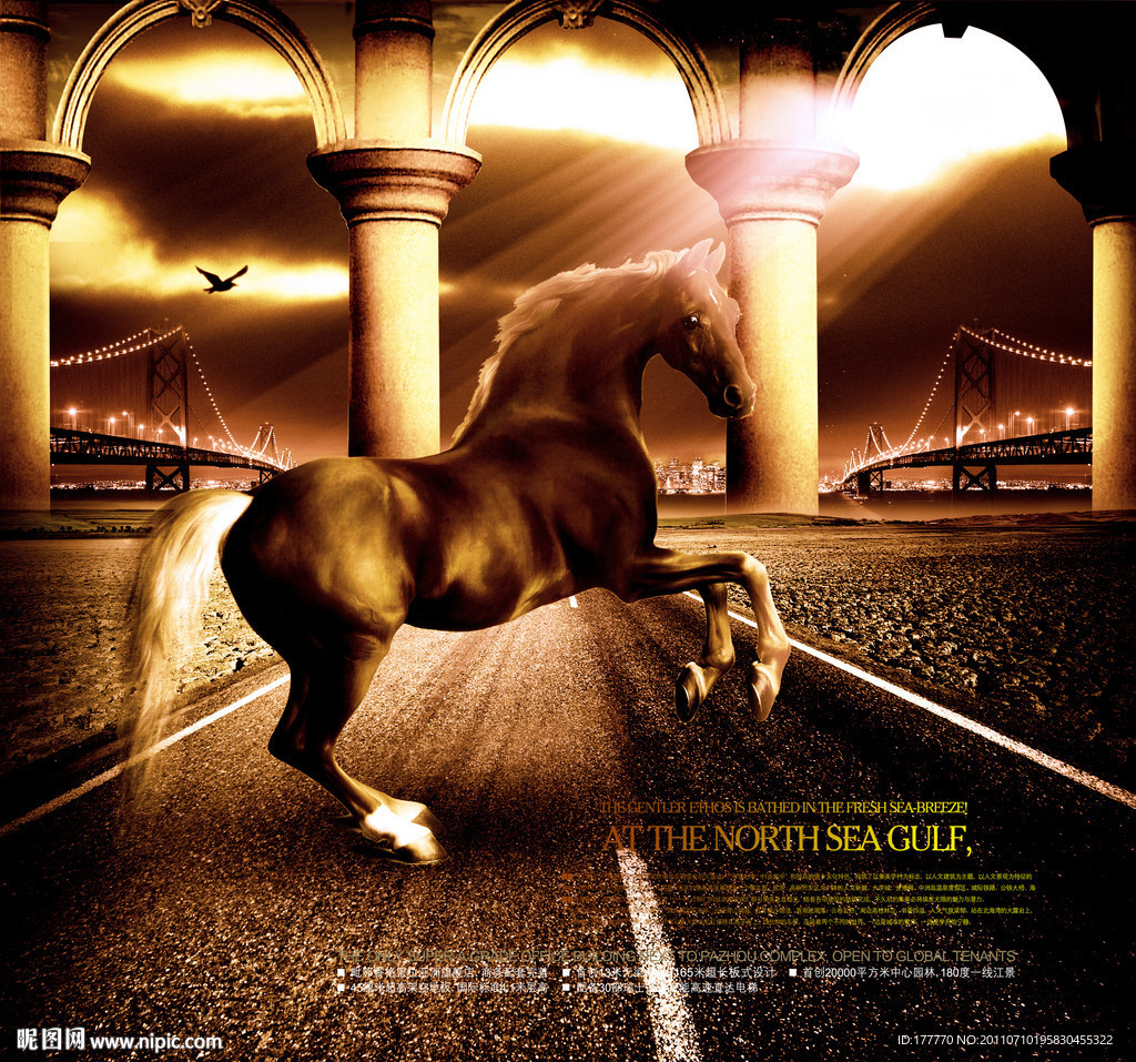 尊贵 精品 房地产广告