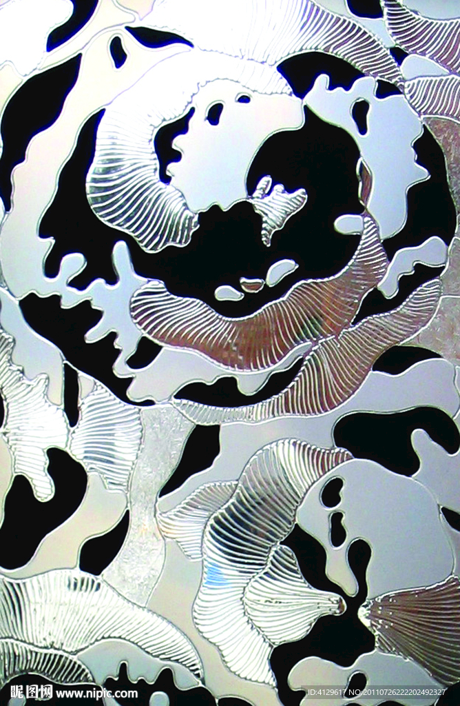 艺术玻璃图片花牛图