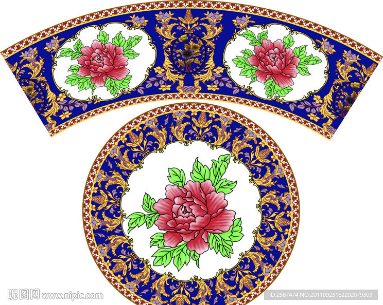 兰边玫瑰（通道分层）