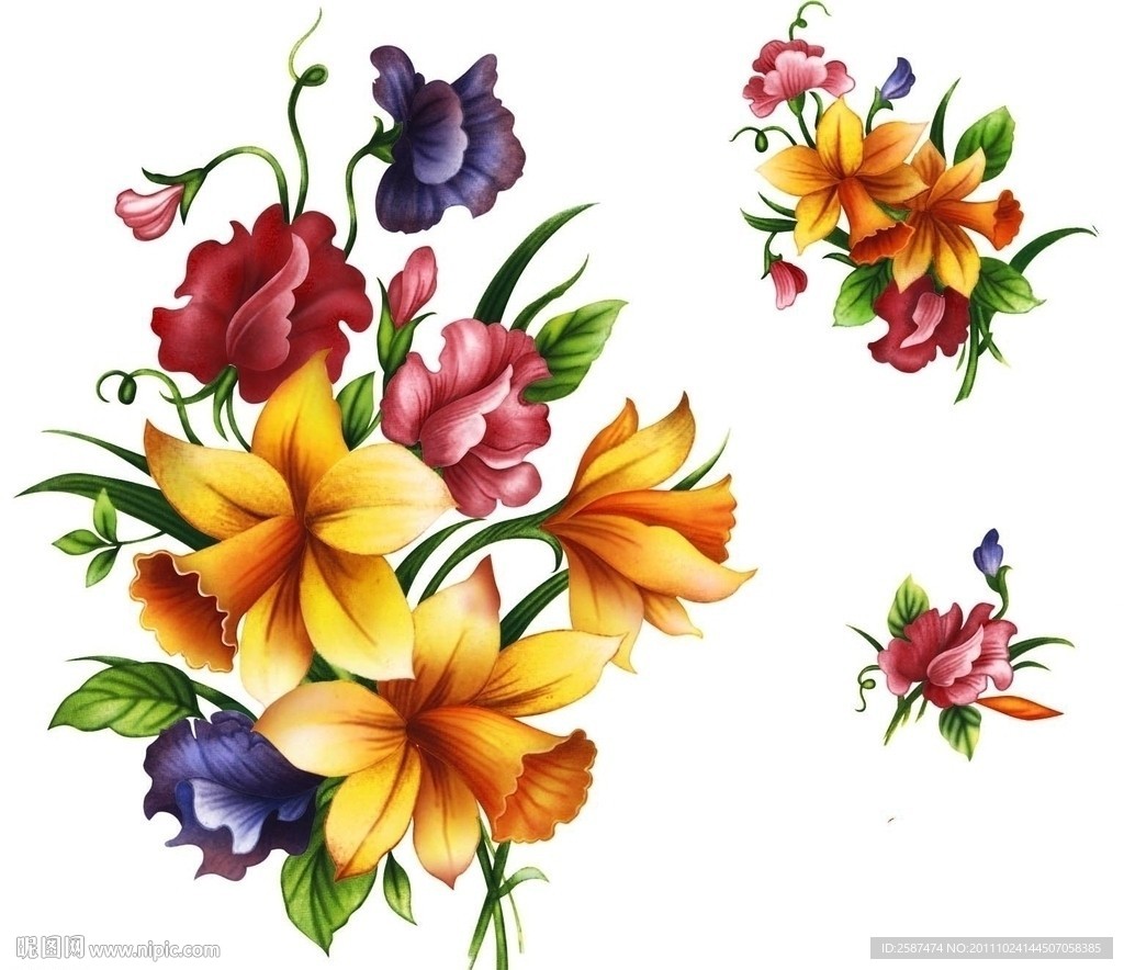 月份花(通道分层)