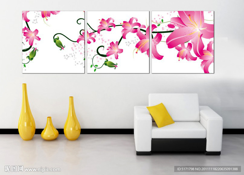 无框画 装饰手绘画 抽象画