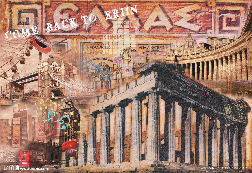 欧美油画 欧美风情