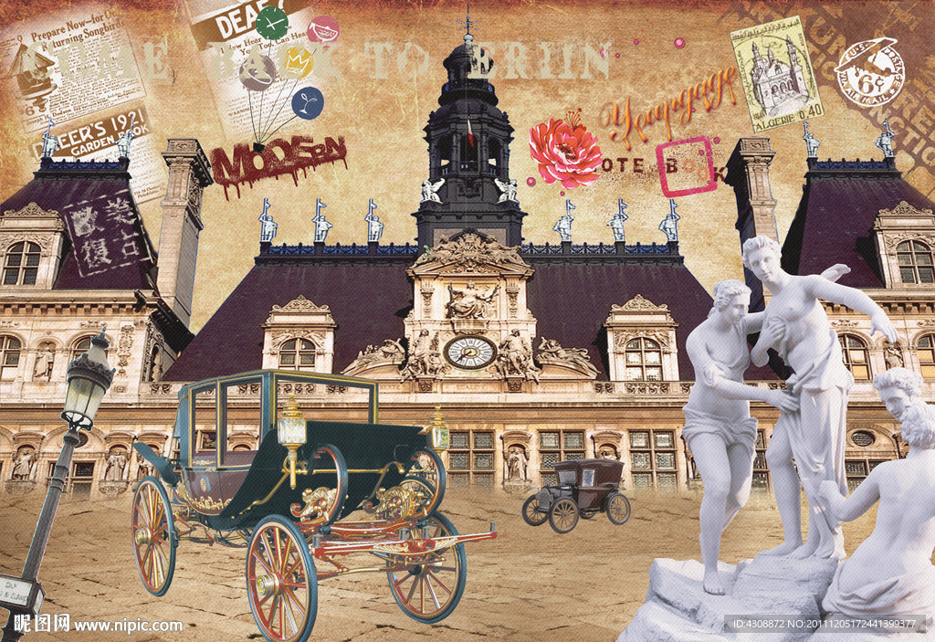 欧美油画 欧美风情