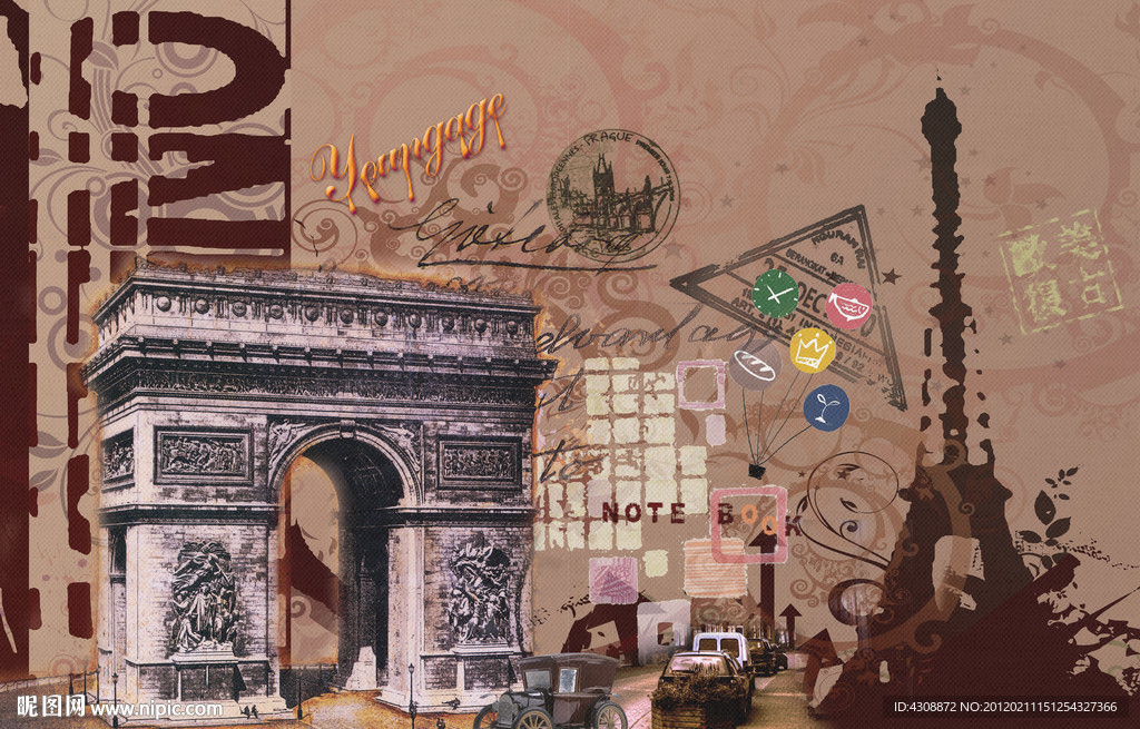 欧美油画 欧美风情