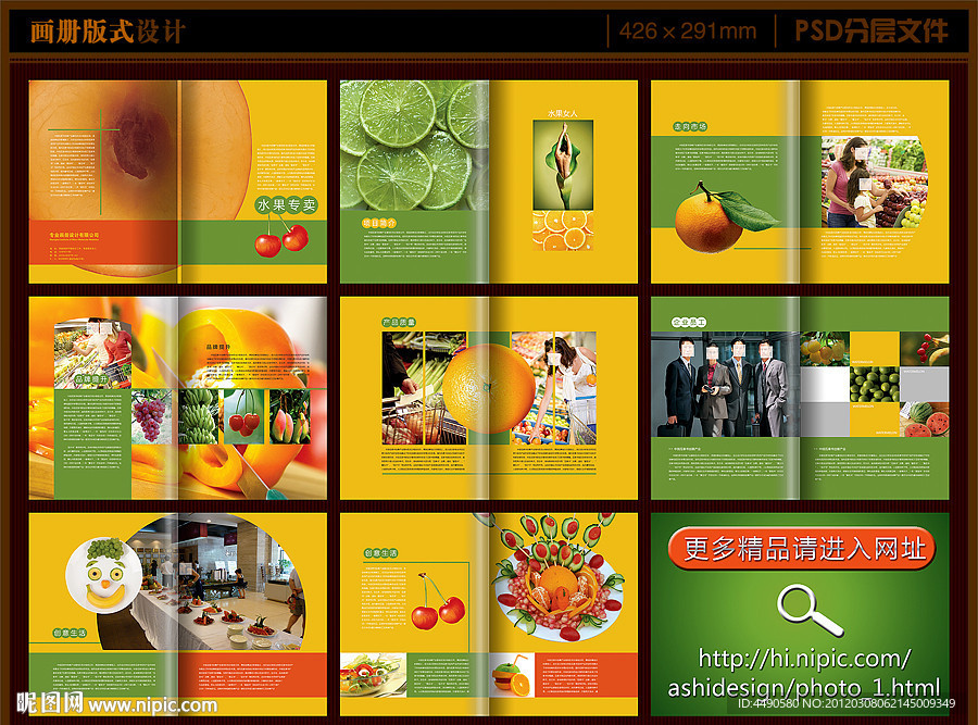 水果画册