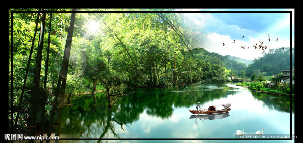 江南风光 流水生财