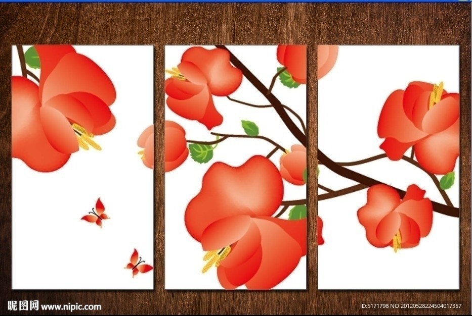 无框画 装饰手绘画 抽象画 插画