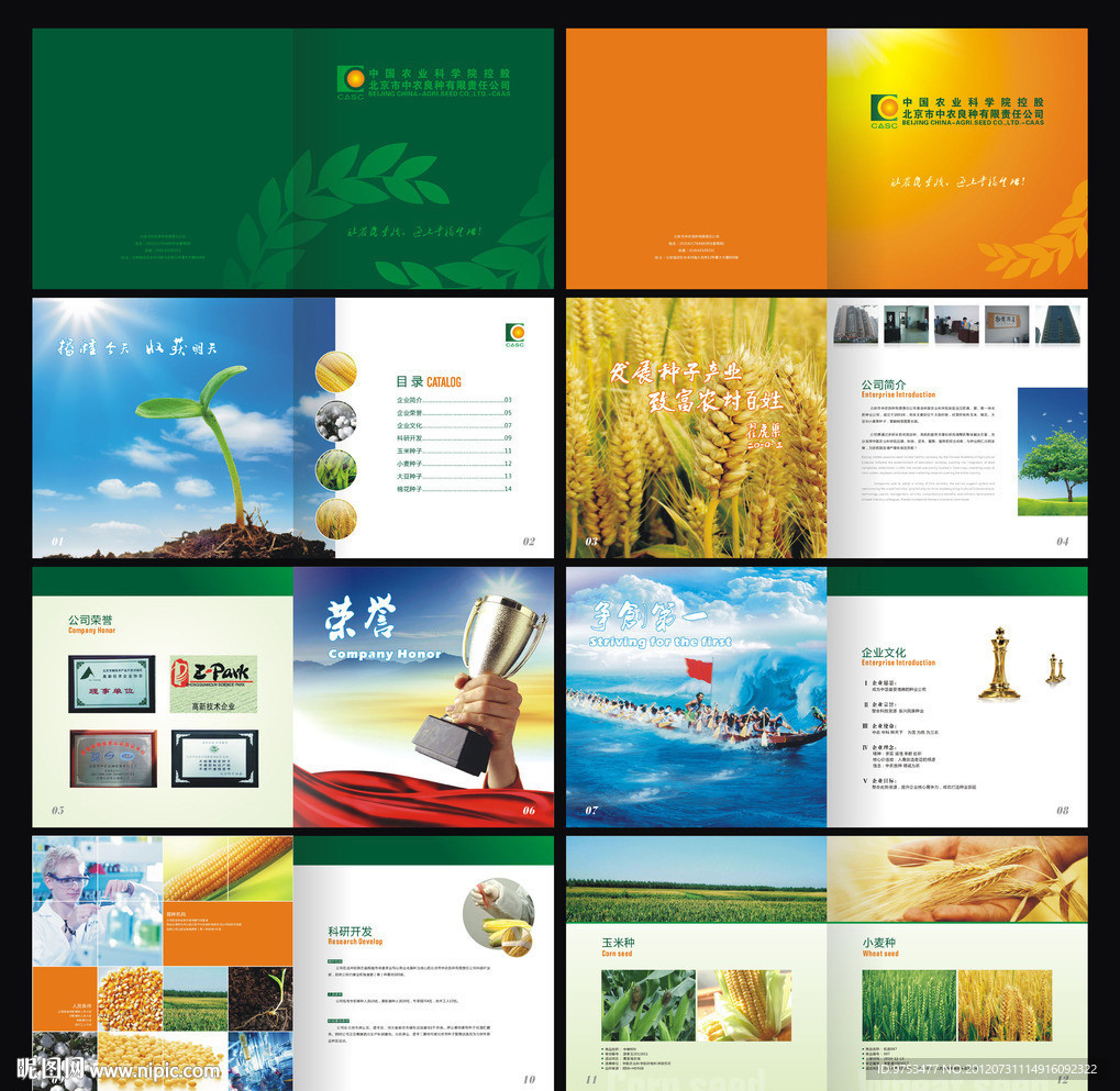 企业画册 （部分合层）