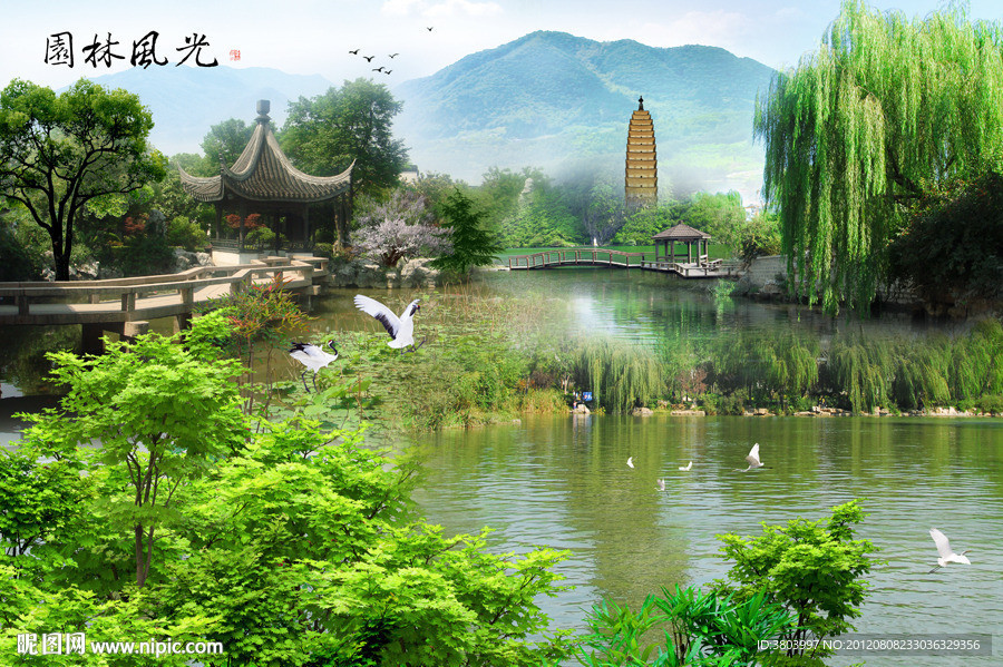 园林风景 园林风光