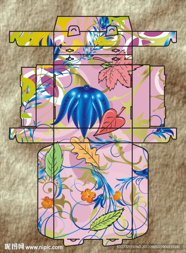 蓝海贝母 异形盒