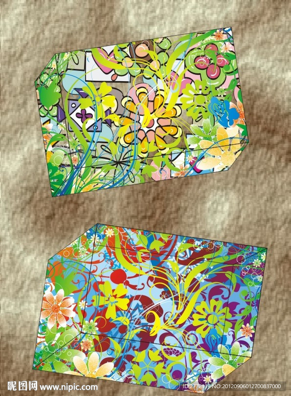 叶子青红花 精品盒