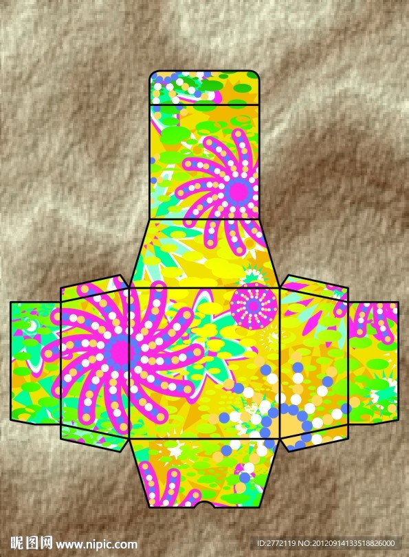 翠绿花珠点 精品盒