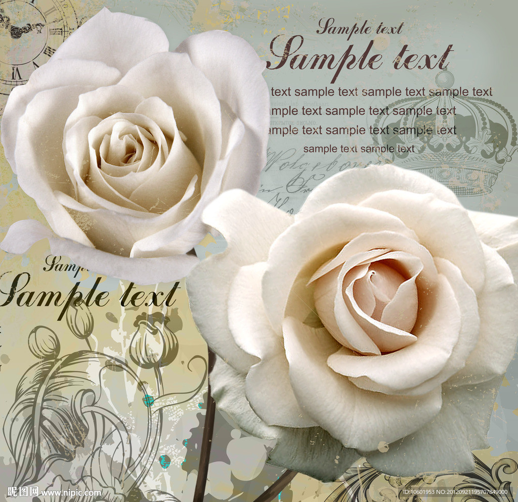 欧美风格 花卉油画