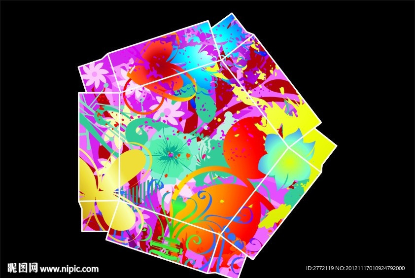 花秀美 化妆品盒子