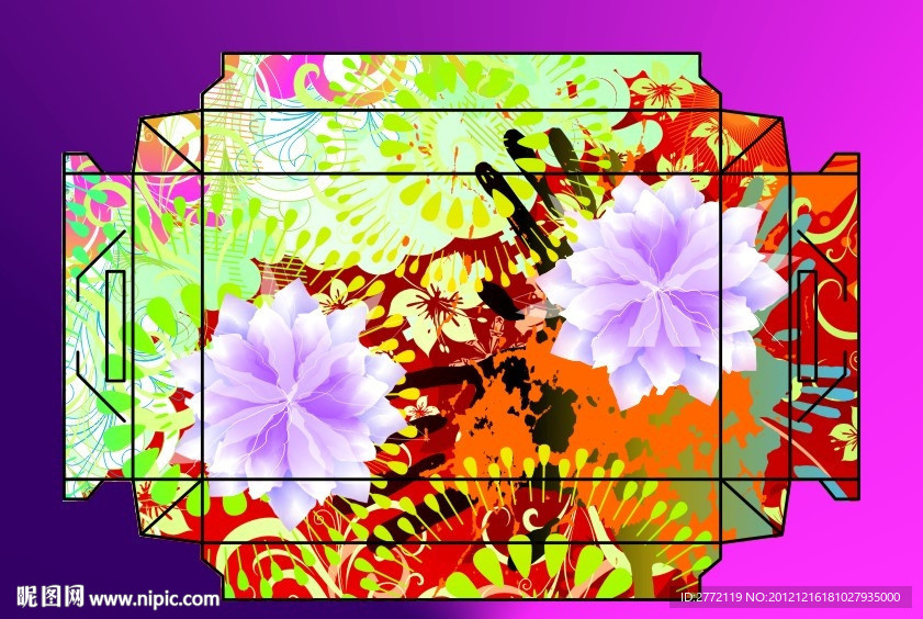 紫花情缘 礼品盒