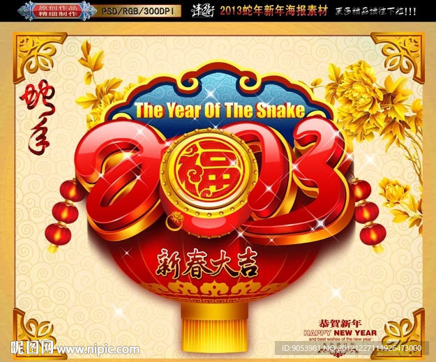 2013 蛇年