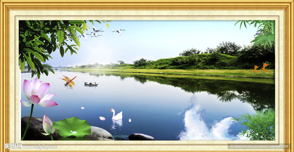 江南风光 流水生财