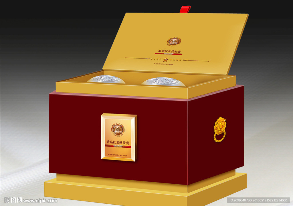 高档礼盒 （平面图）