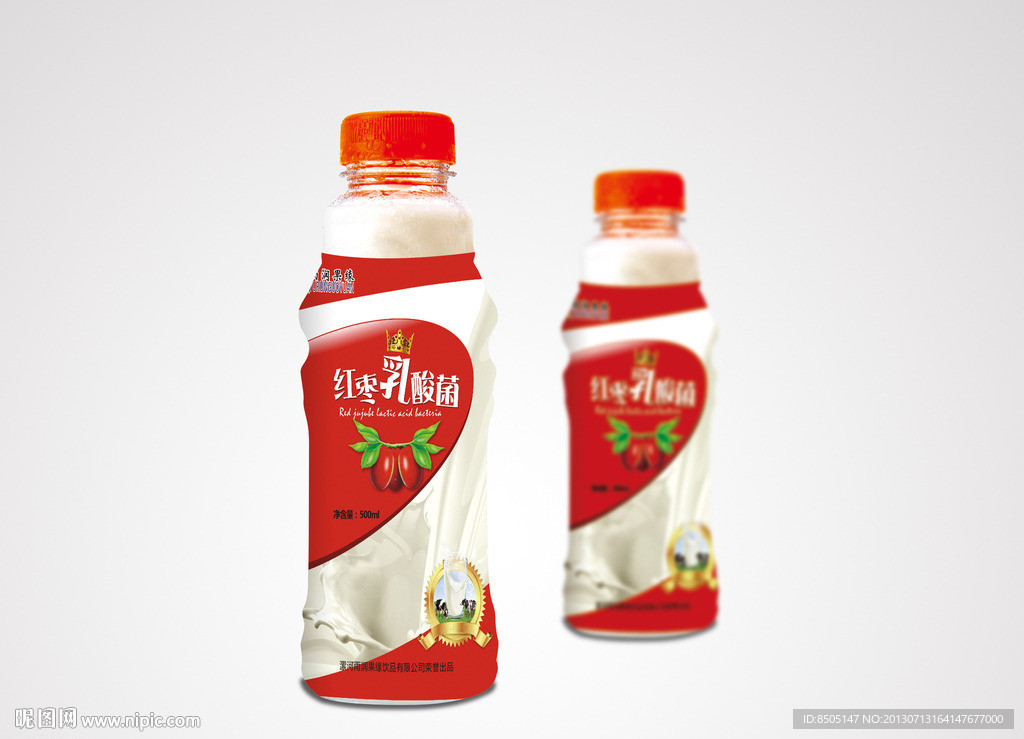 饮料包装 平面图