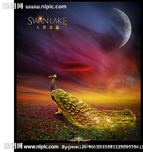 地产广告形象画