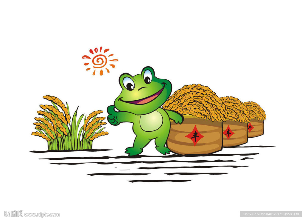 青蛙 水稻 鄱阳湖