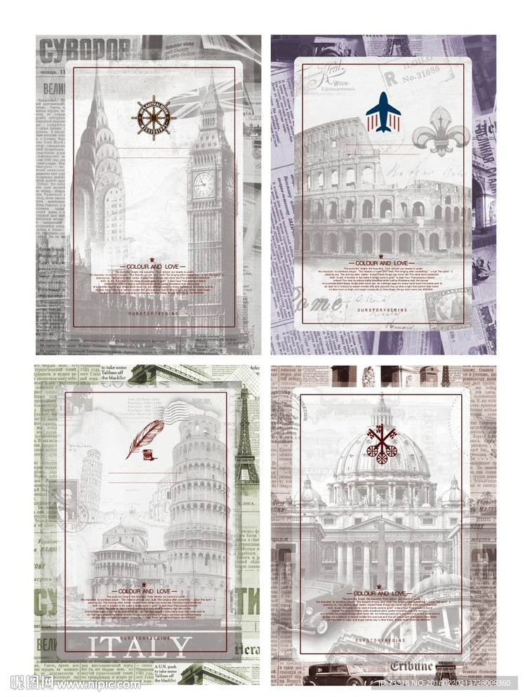 欧美风格中性本本