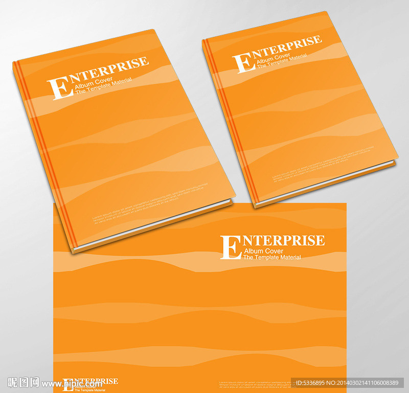 黄色艺术纹理封面