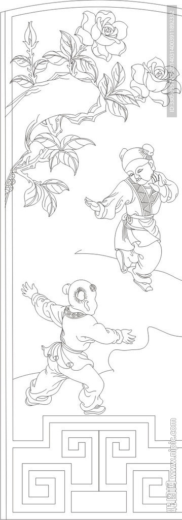 玫瑰(路径未闭合)