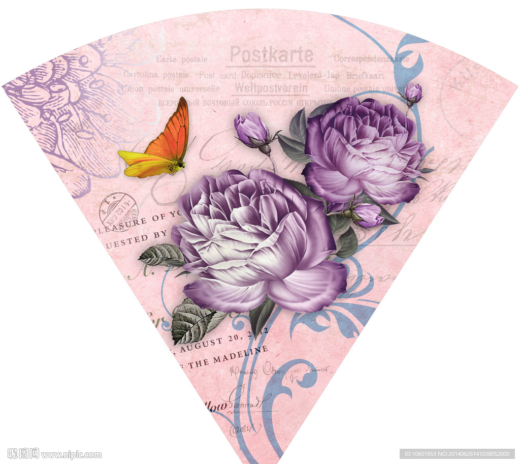 欧美花卉装饰画