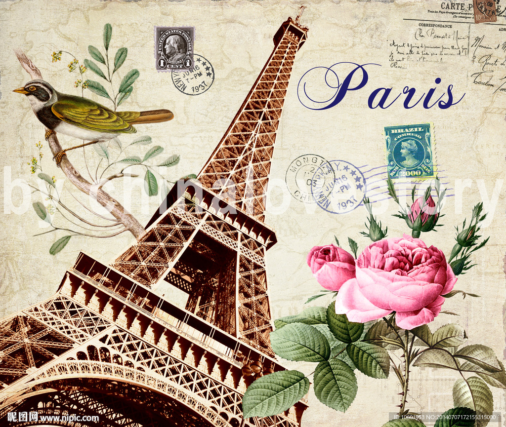 欧美风格装饰画