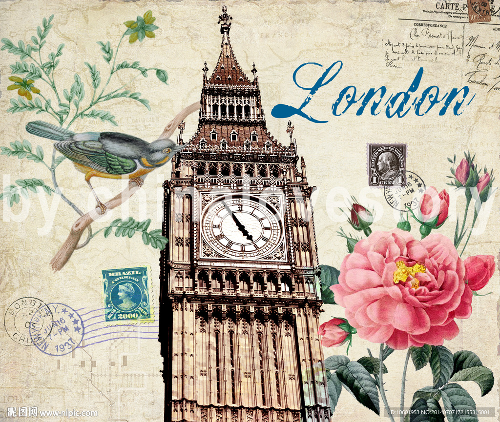 欧美风格装饰画