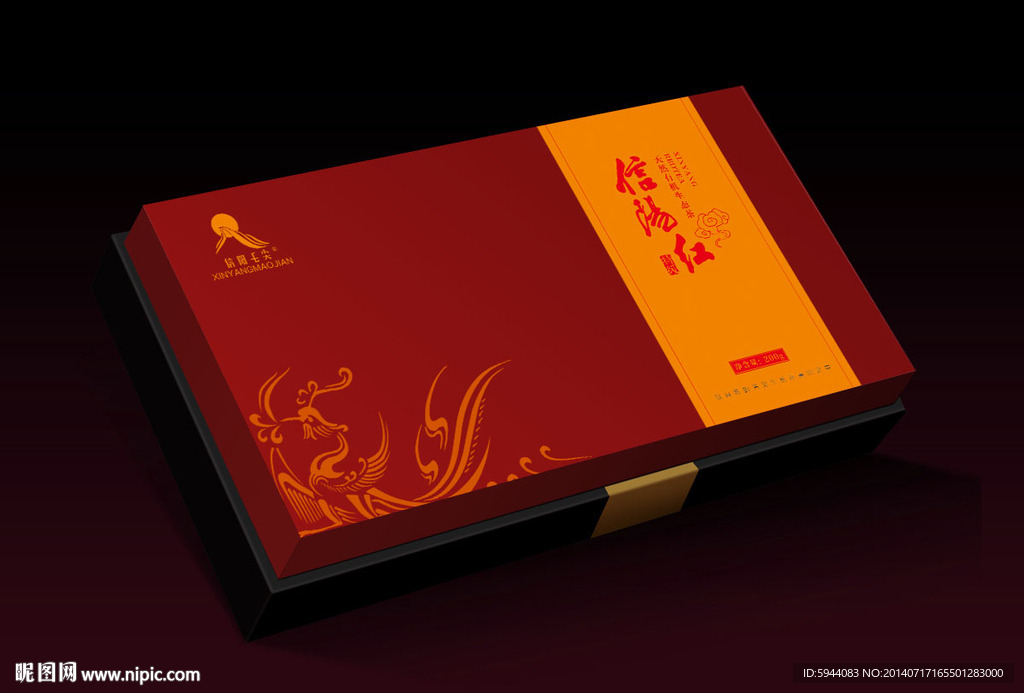 茶叶包装平面图