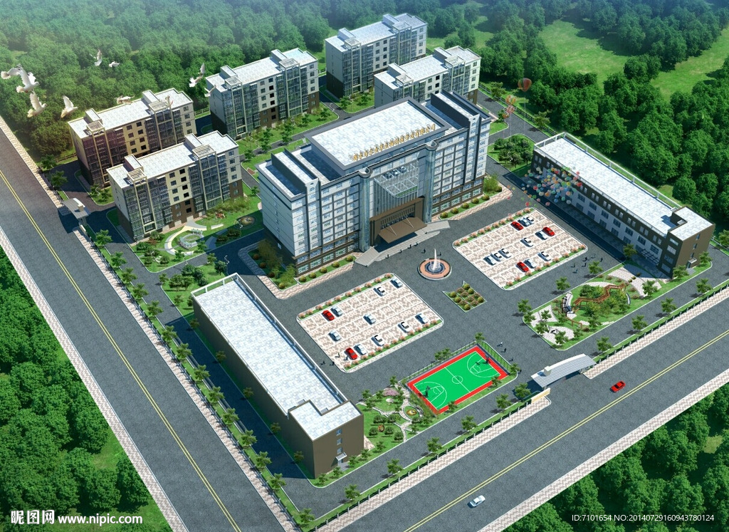 厂区 公司 办公区