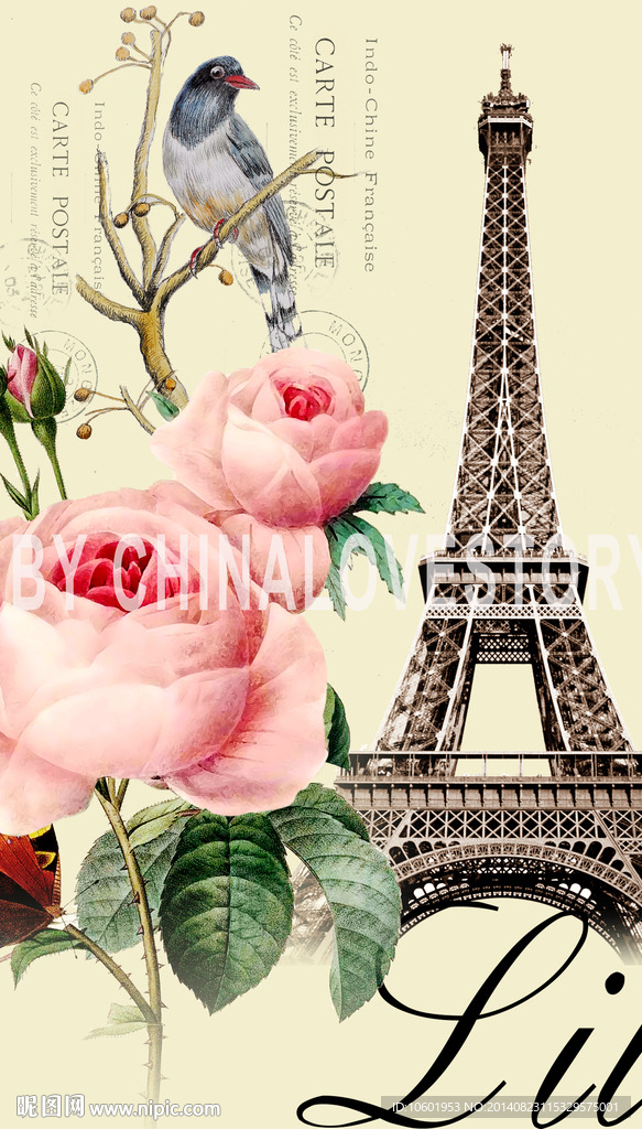 欧美风格装饰画