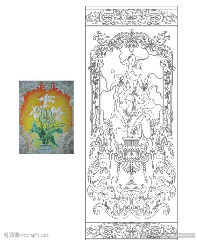 皇室风 百年好合