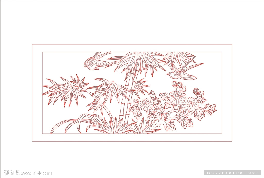 喜鹊(路径未闭合)