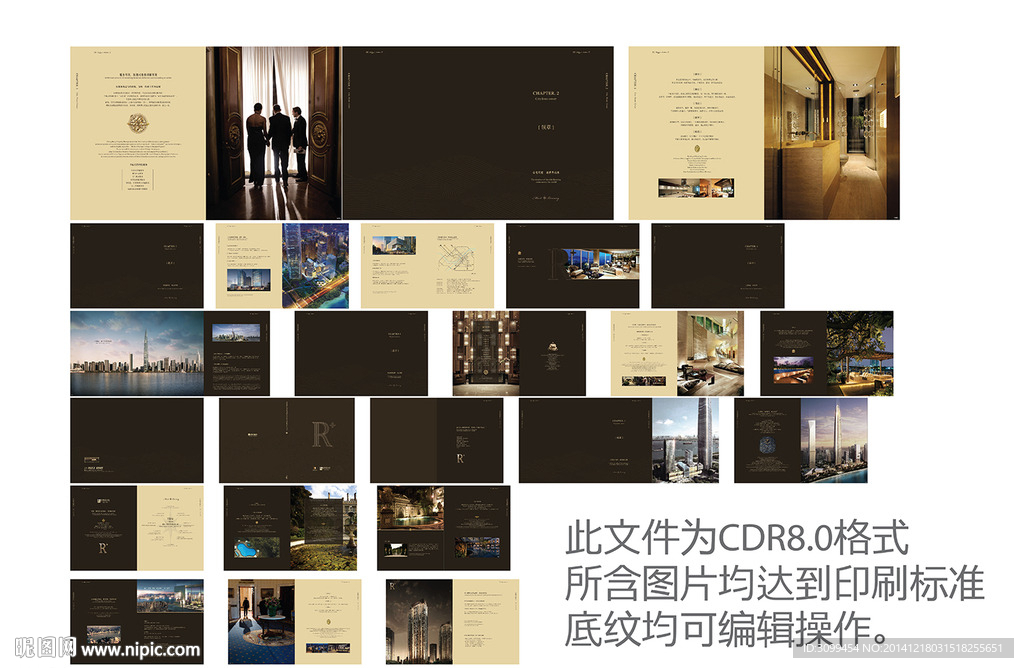 房地产 模板 楼书 地产广告