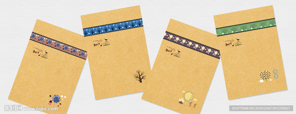 仿牛皮本子 幸福的