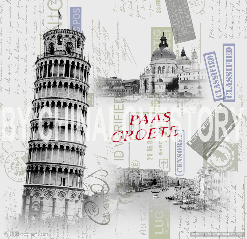 欧美风格装饰画