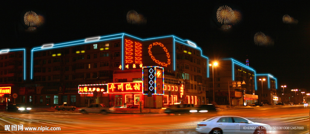 亮化 LED 楼宇灯光 街道亮