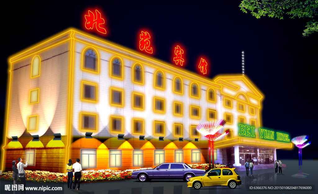 亮化 LED 楼宇灯光