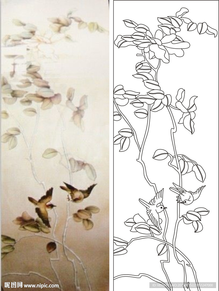 艺术玻璃 （注路径未闭合）