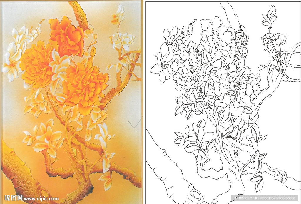 艺术玻璃 （注路径未闭合）